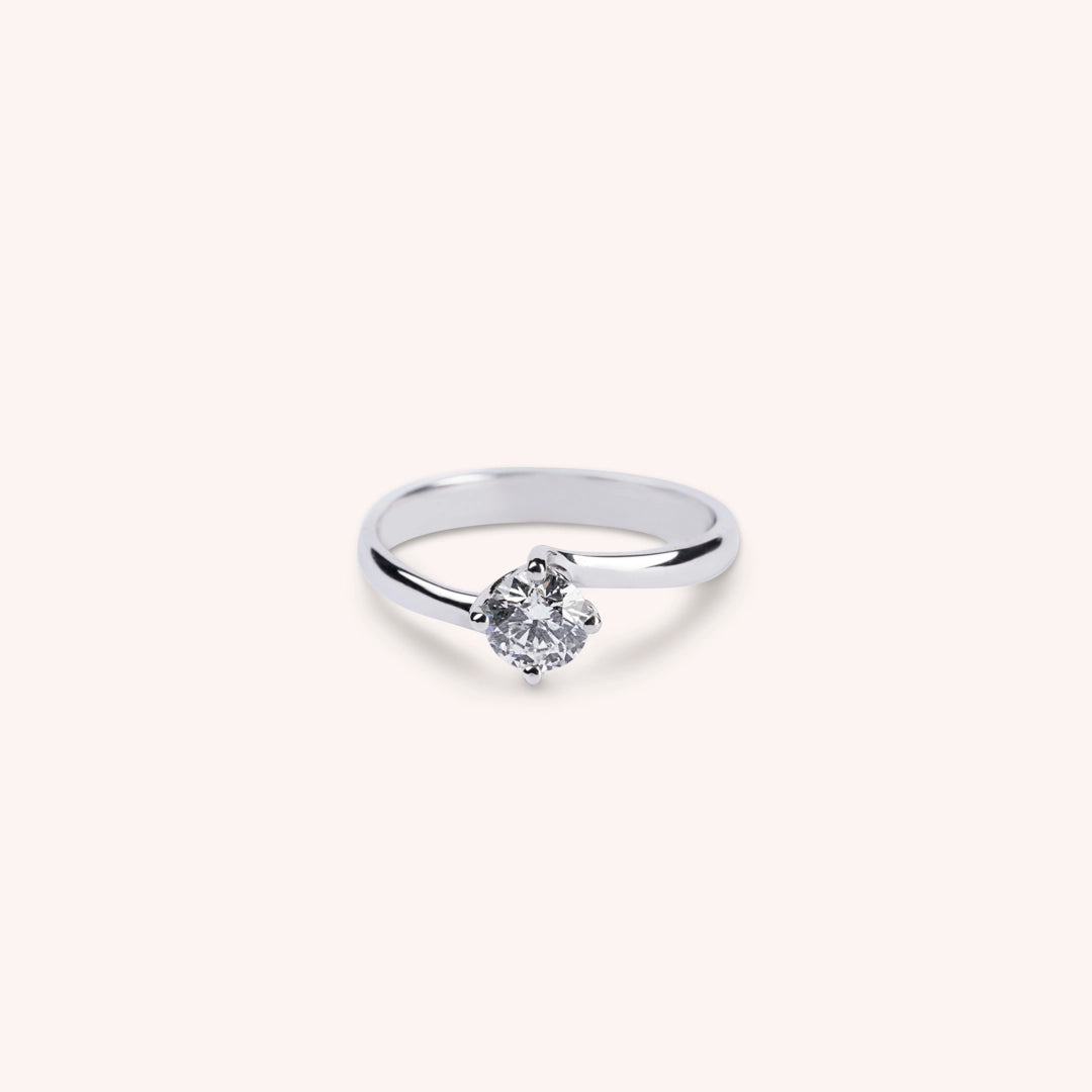 Anello Solitario Cloe