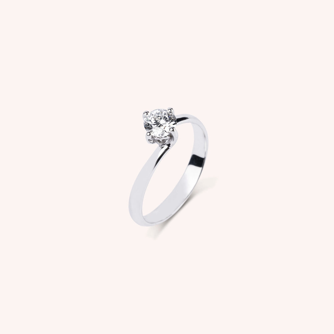 Anello Solitario Cloe