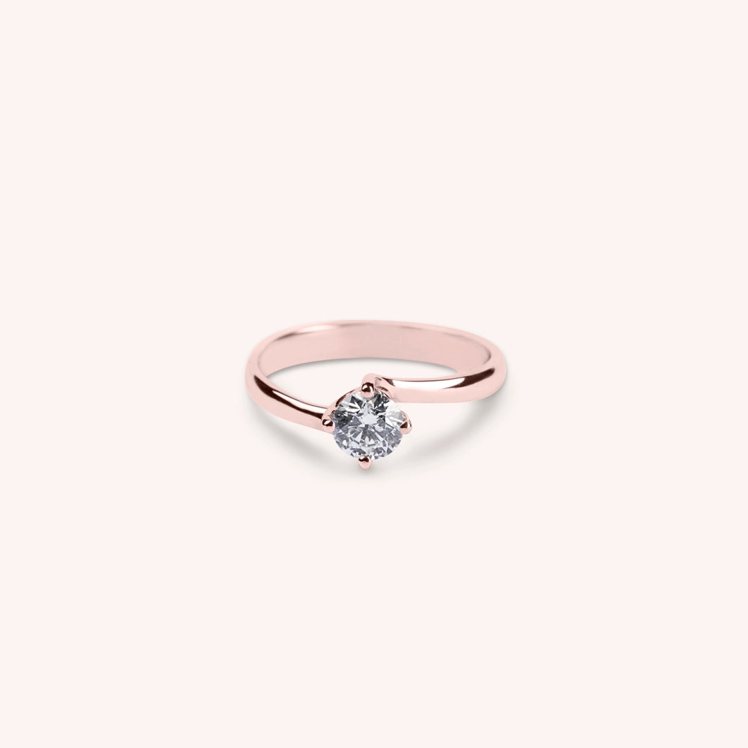 Anello Solitario Cloe