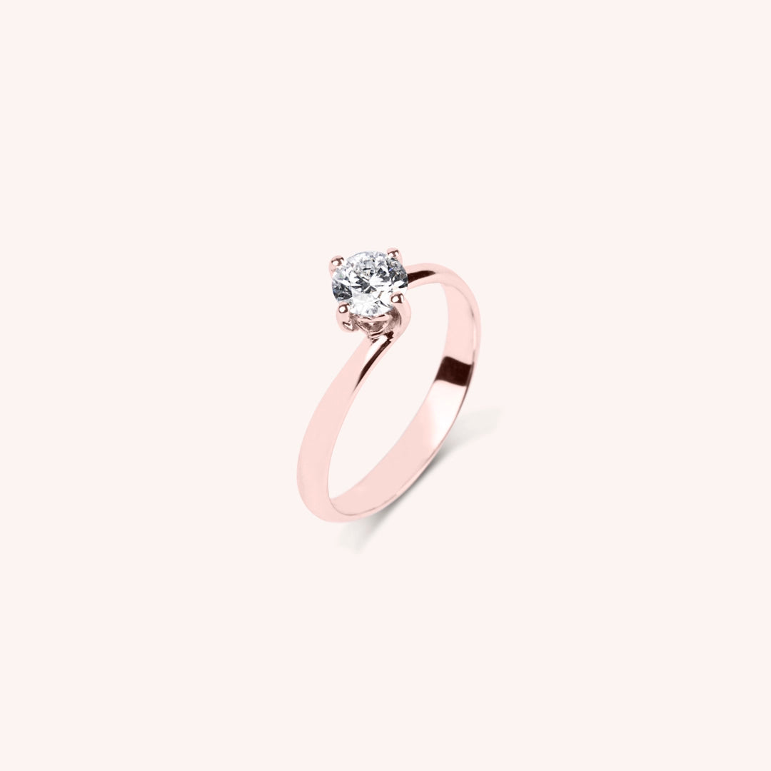 Anello Solitario Cloe