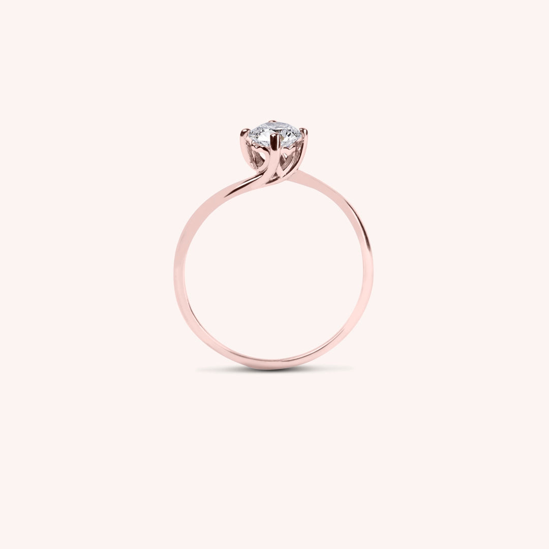 Anello Solitario Cloe
