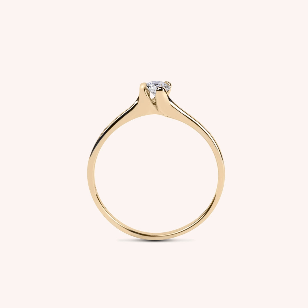 Anello Solitario Dike