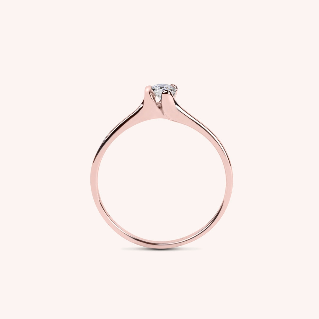 Anello Solitario Dike