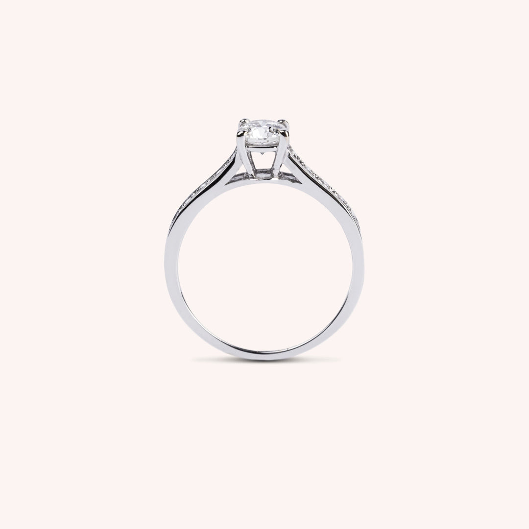 Anello Solitario Dione