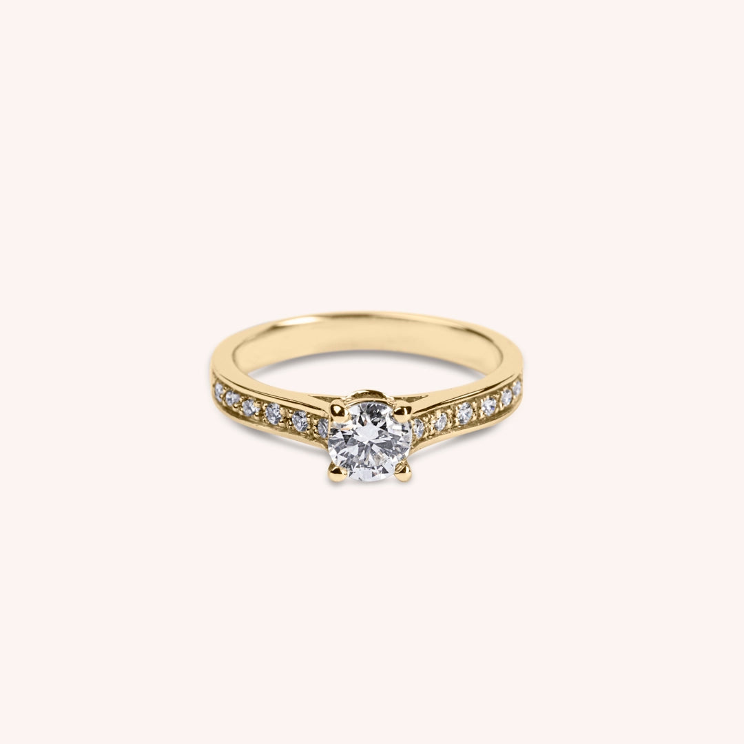 Anello Solitario Dione