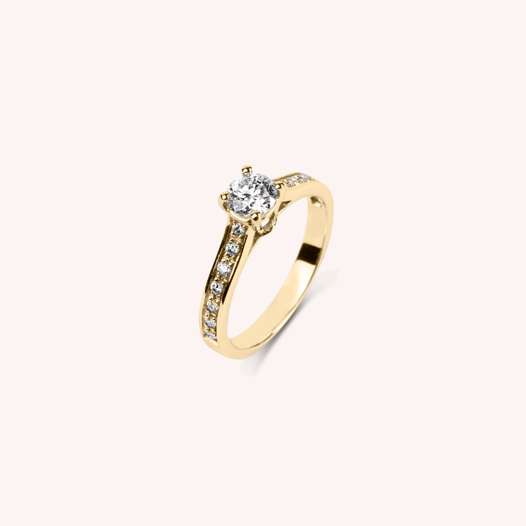Anello Solitario Dione