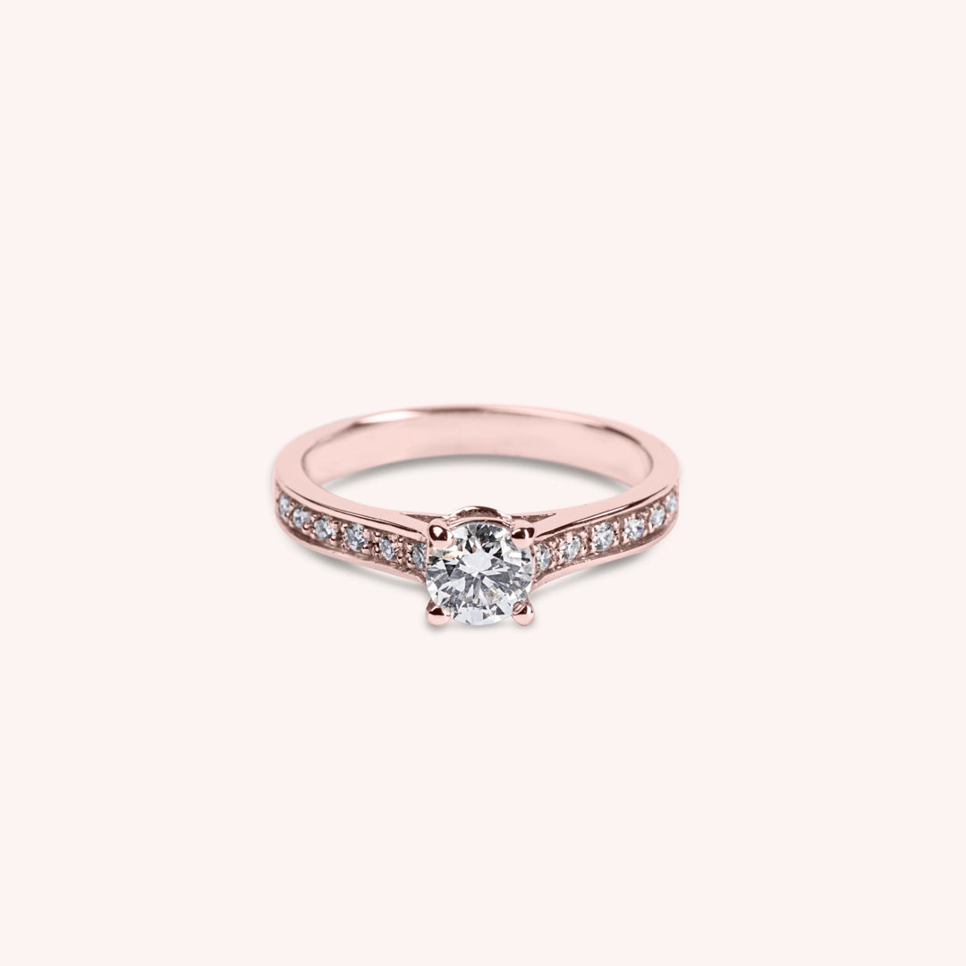 Anello Solitario Dione