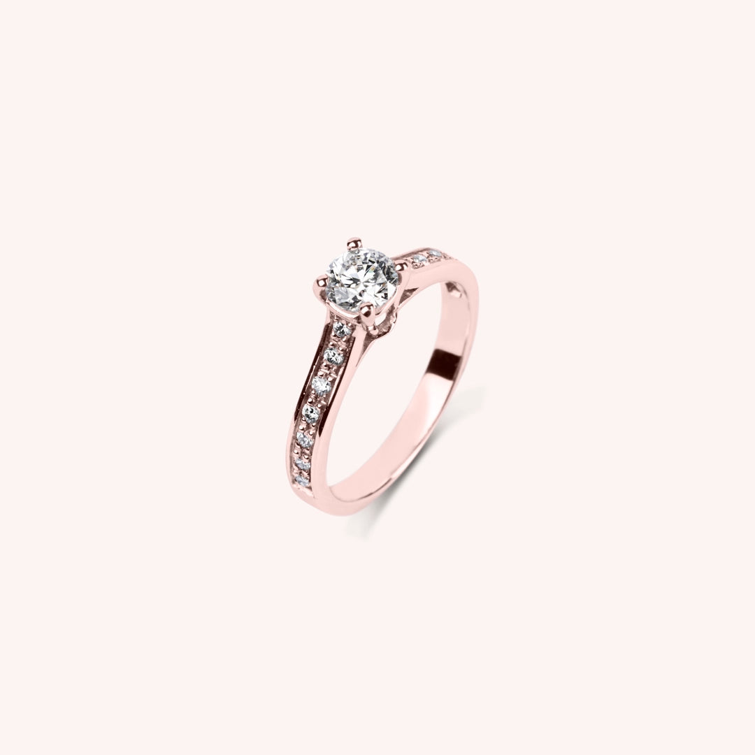Anello Solitario Dione