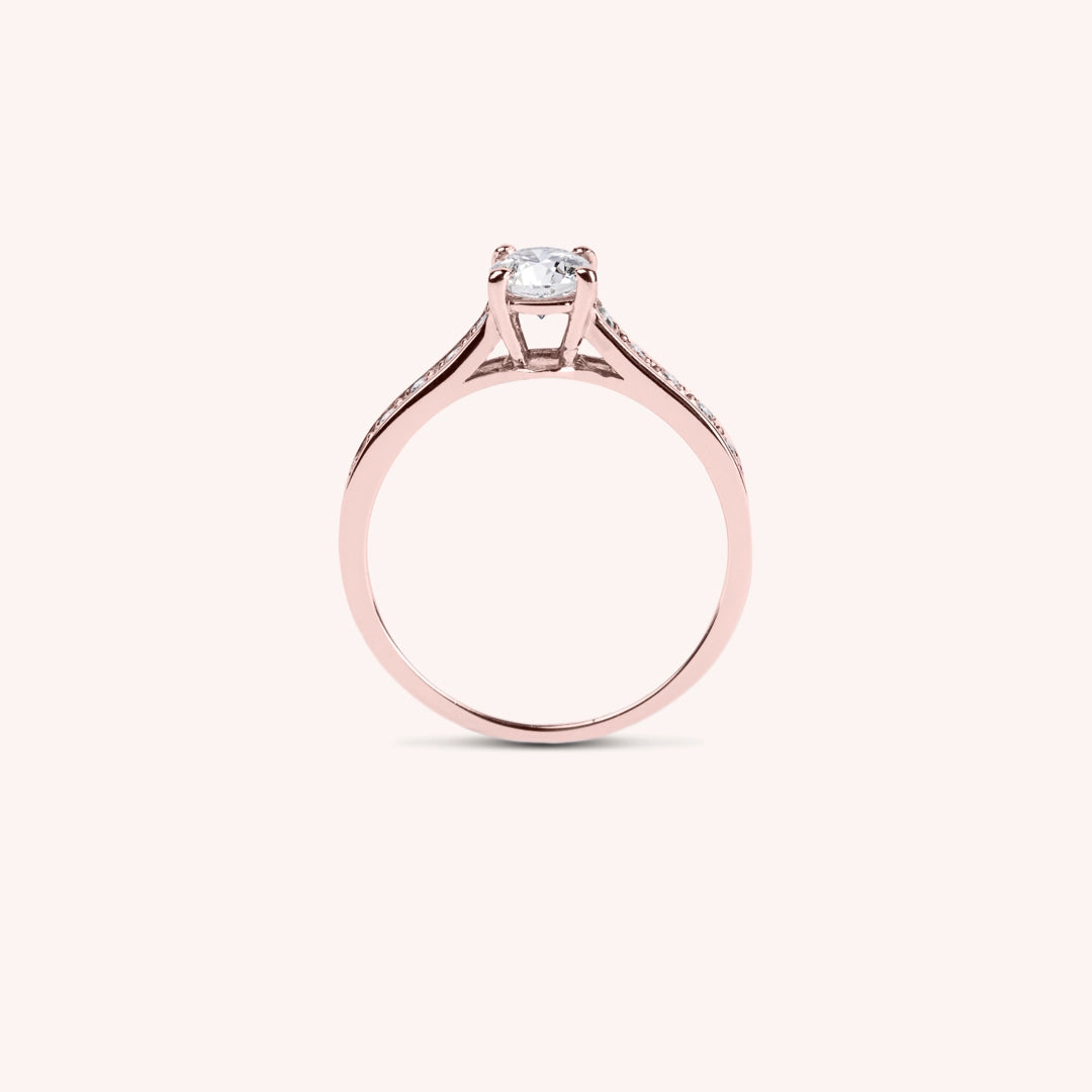Anello Solitario Dione