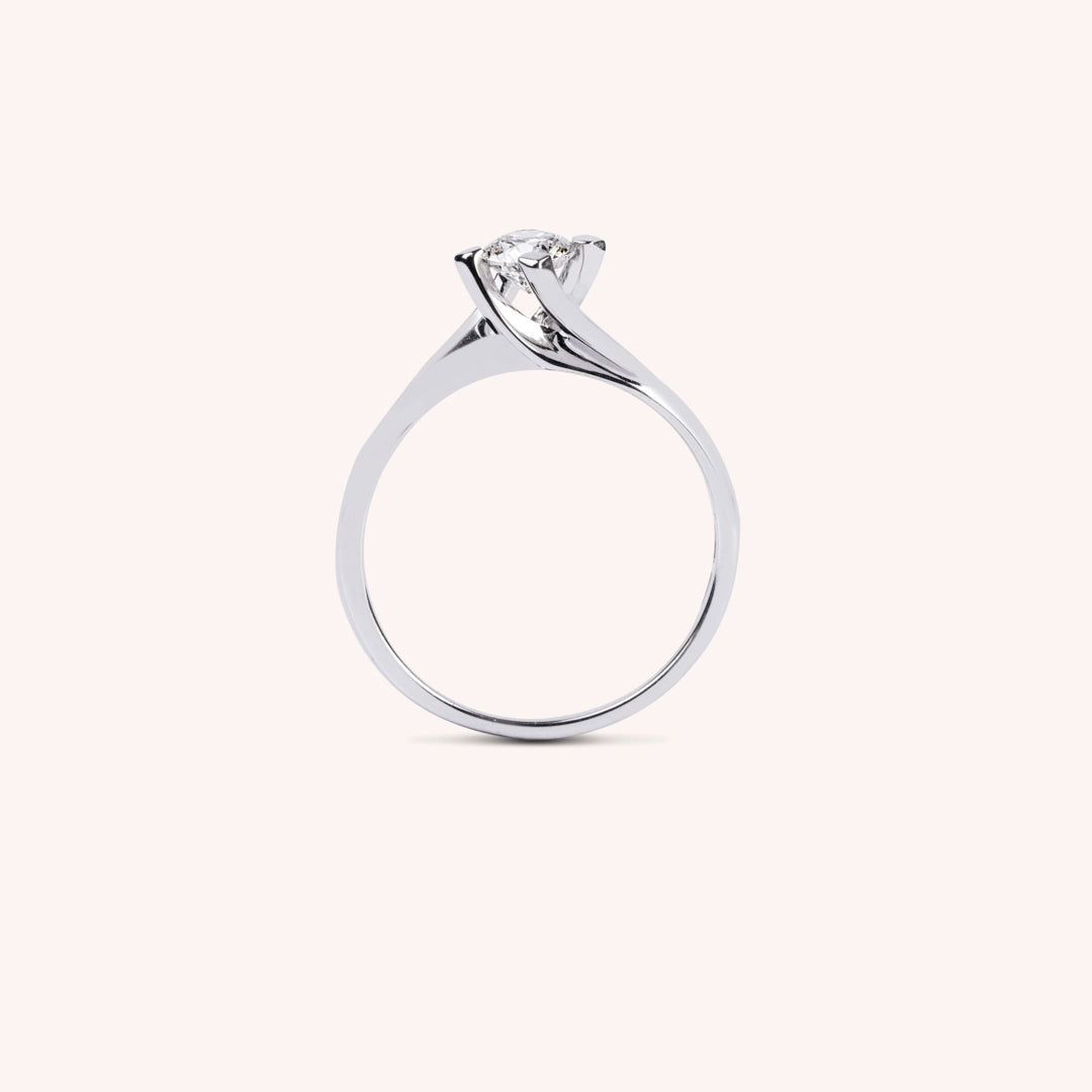 Anello Solitario Euribia