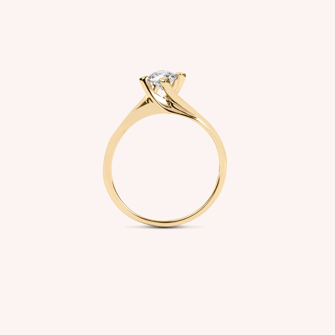 Anello Solitario Euribia