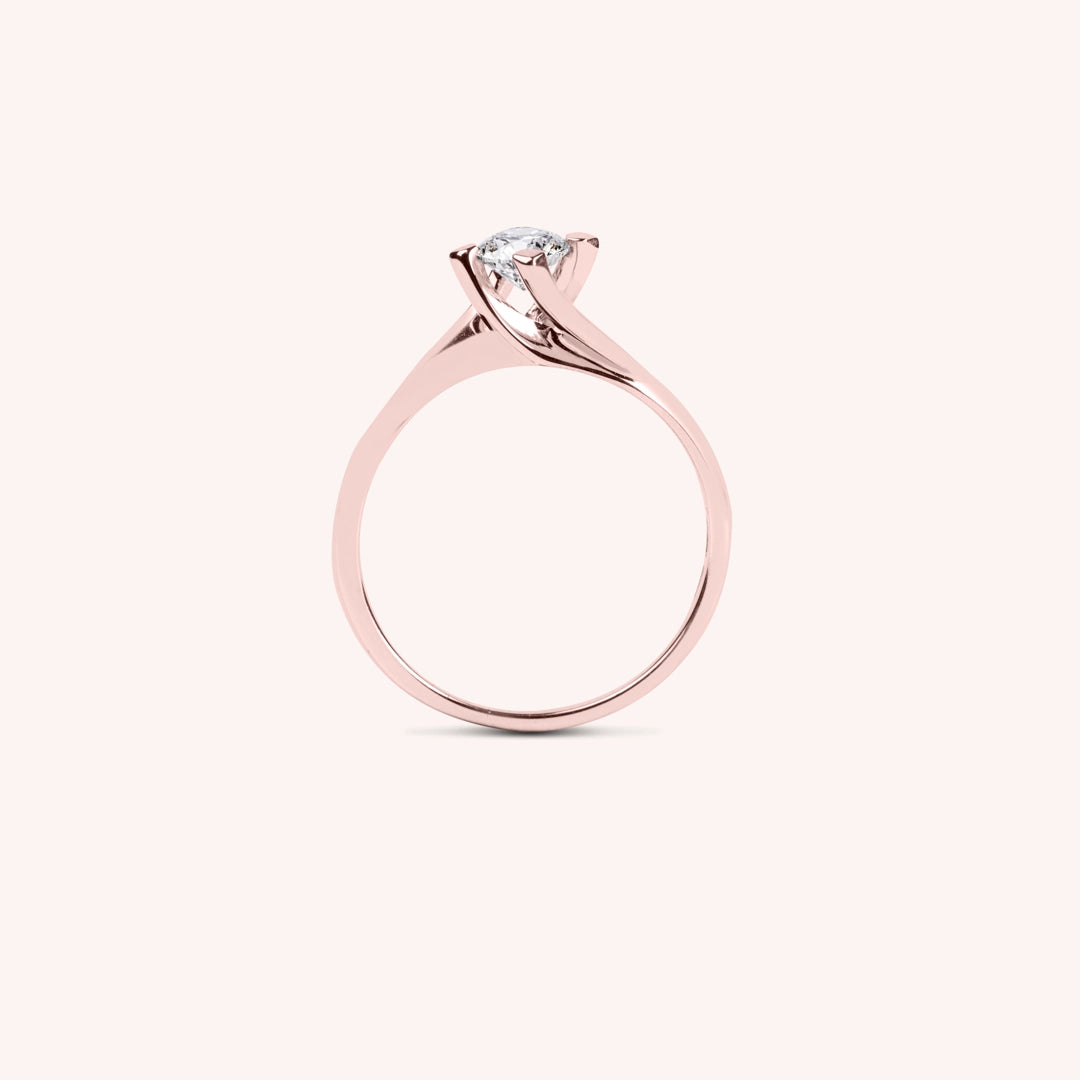 Anello Solitario Euribia