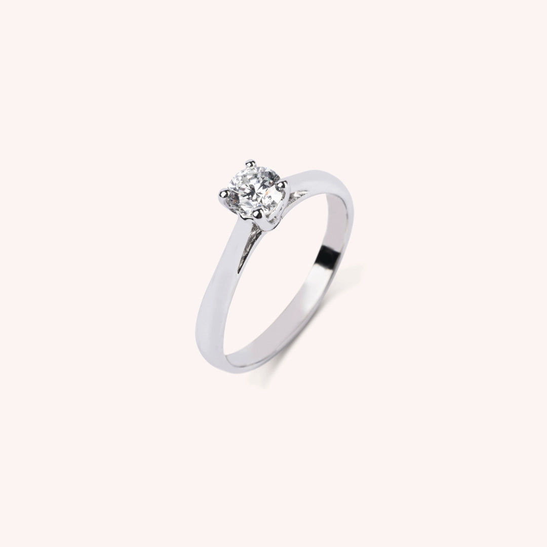 Anello Solitario Minerva