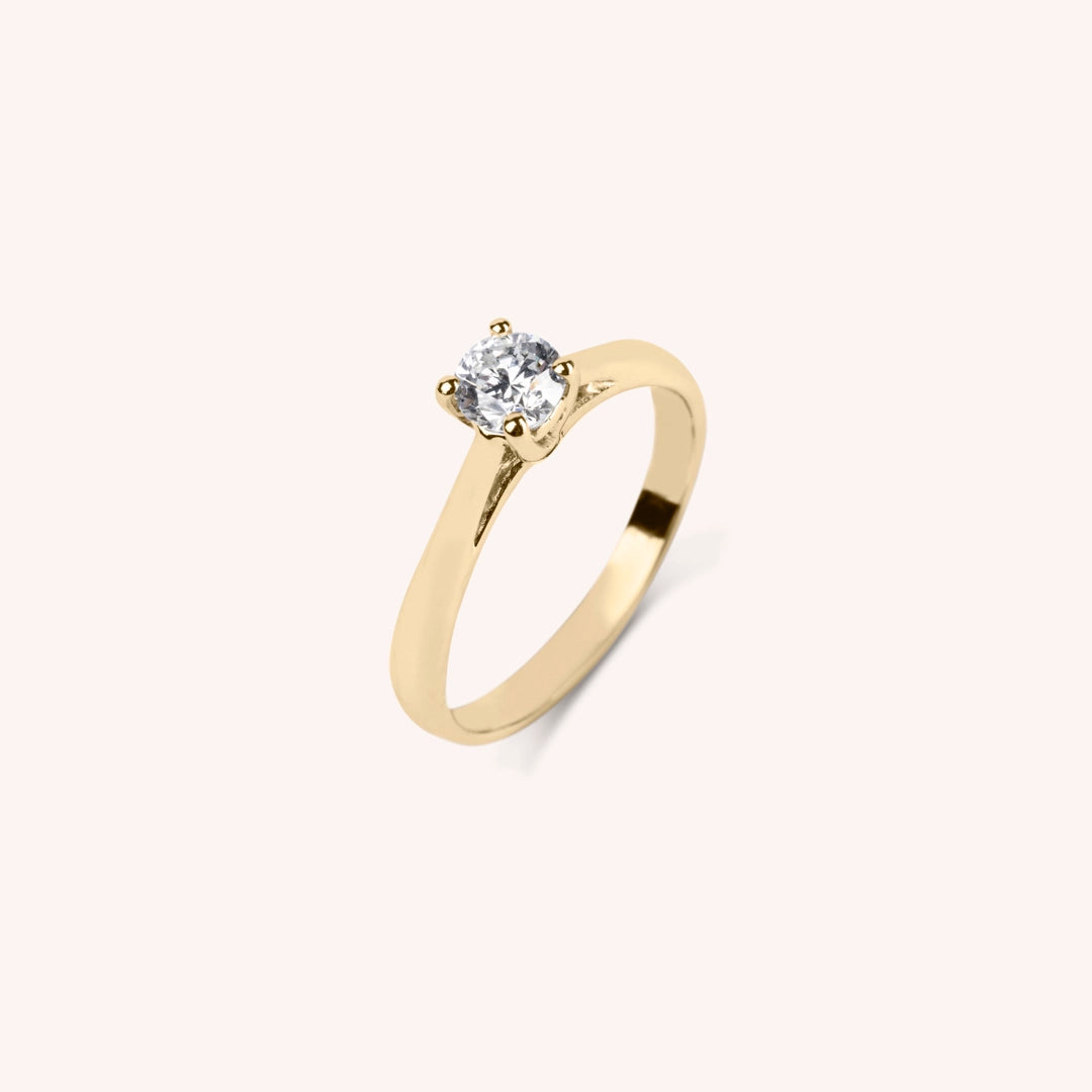 Anello Solitario Minerva