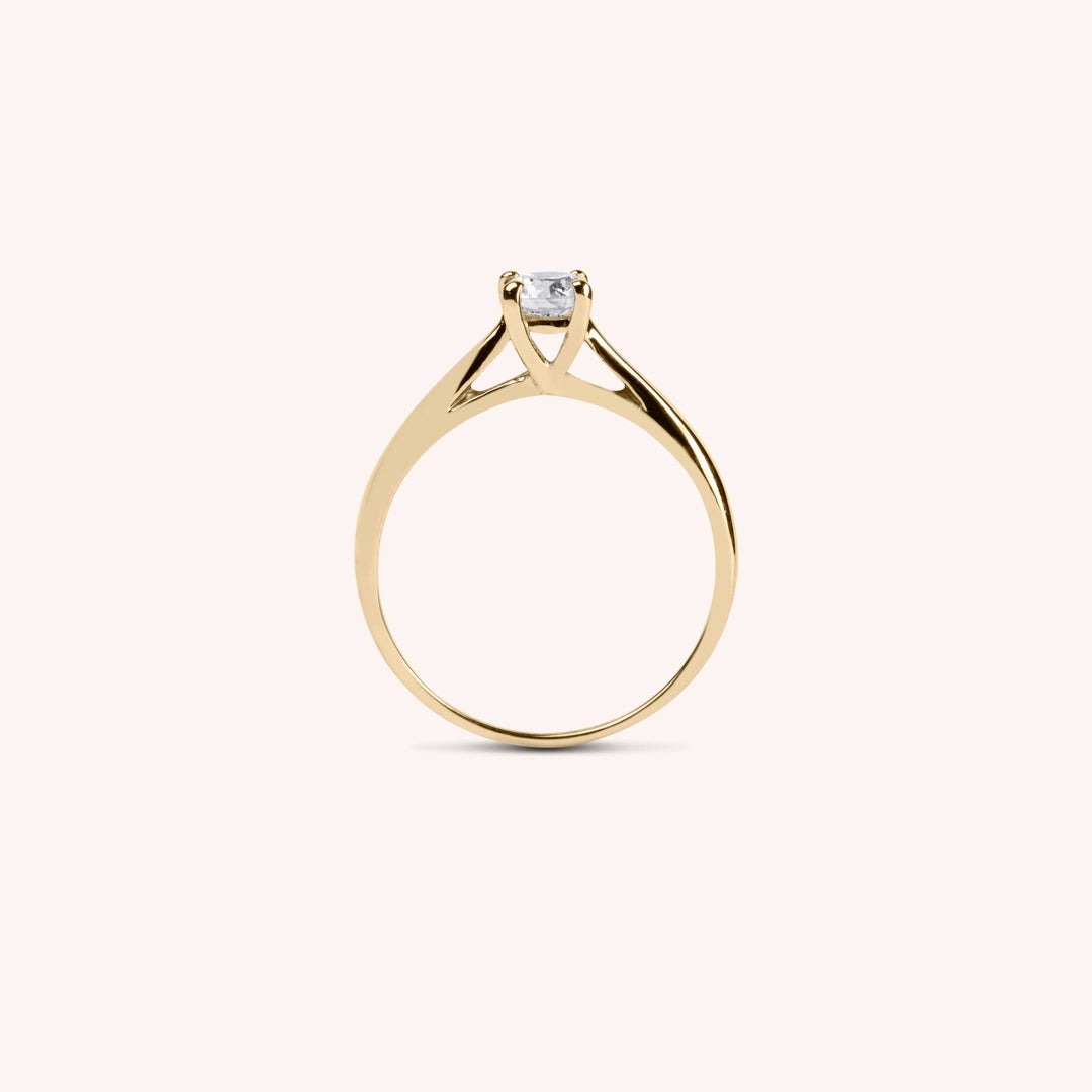 Anello Solitario Minerva