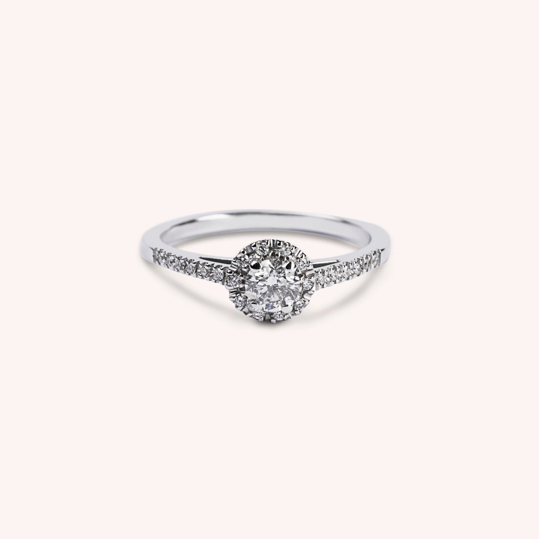 Anello Solitario Vesta
