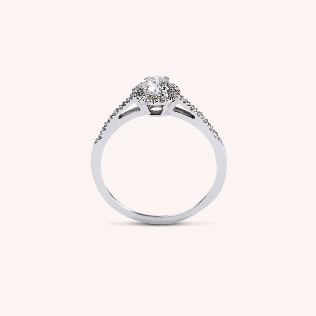 Anello Solitario Vesta