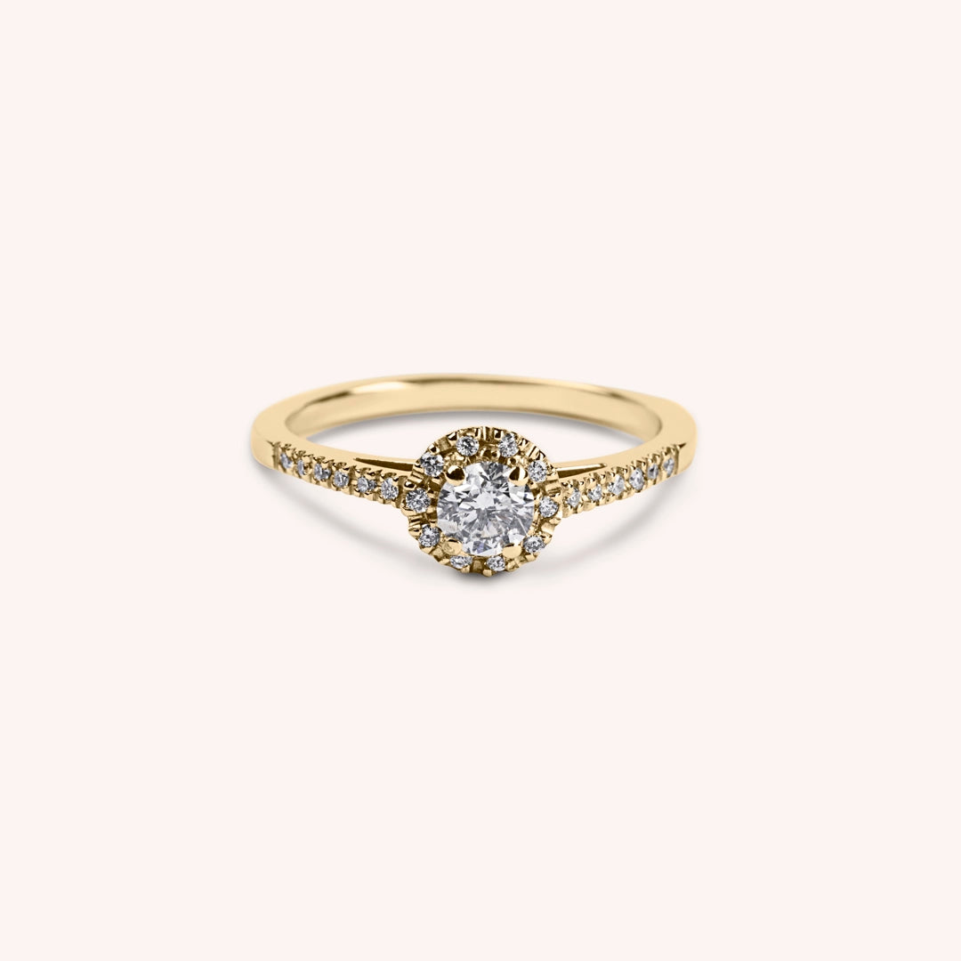 Anello Solitario Vesta