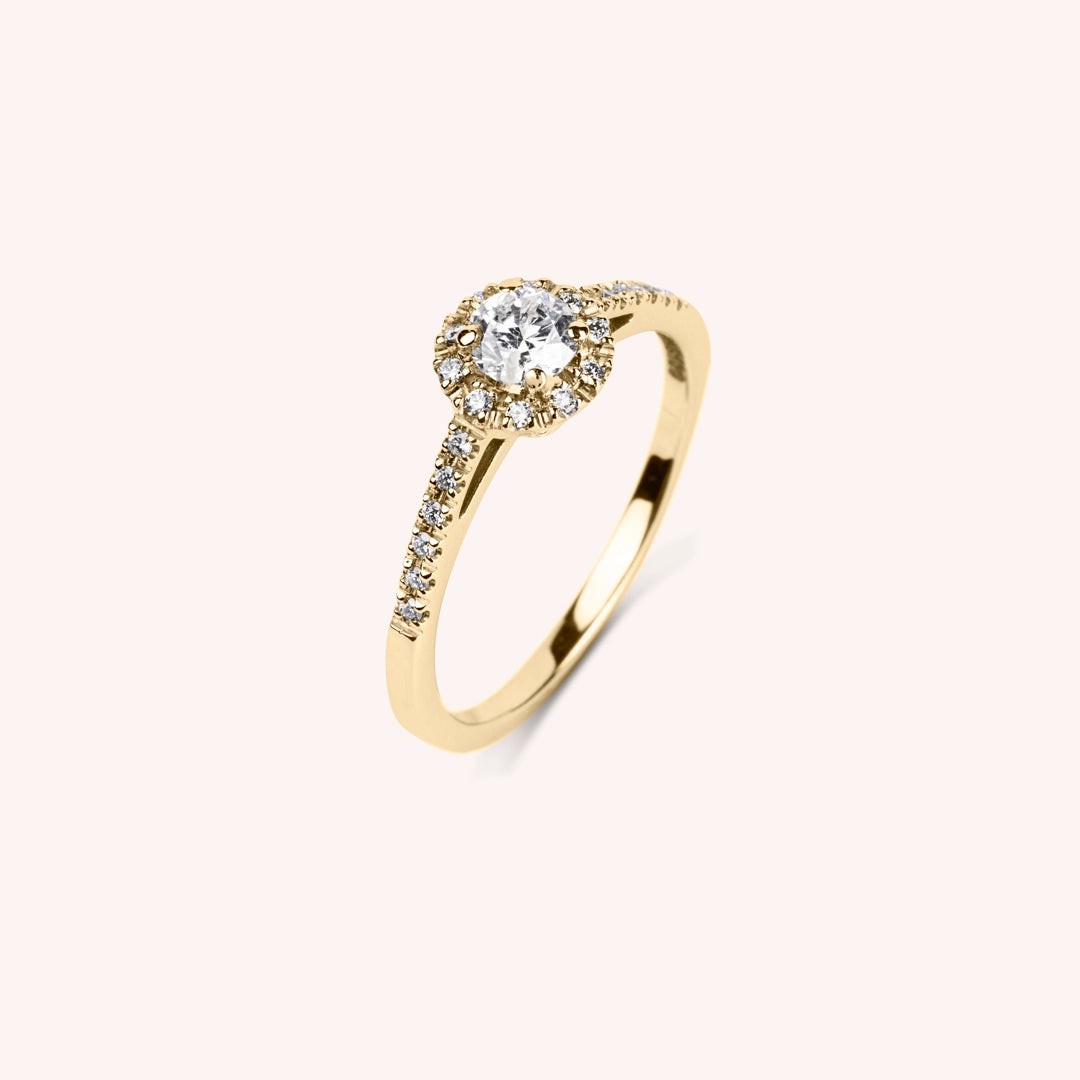 Anello Solitario Vesta