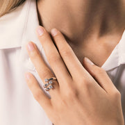 Anello Trilogy Medusa 2 - Varengo Gioielli