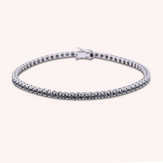 Bracciale Afrodite Diamanti Neri Oro bianco - Varengo Gioielli
