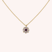 Girocollo Clio Rubino Oro giallo - Varengo Gioielli