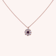 Girocollo Clio Rubino Oro rosa - Varengo Gioielli