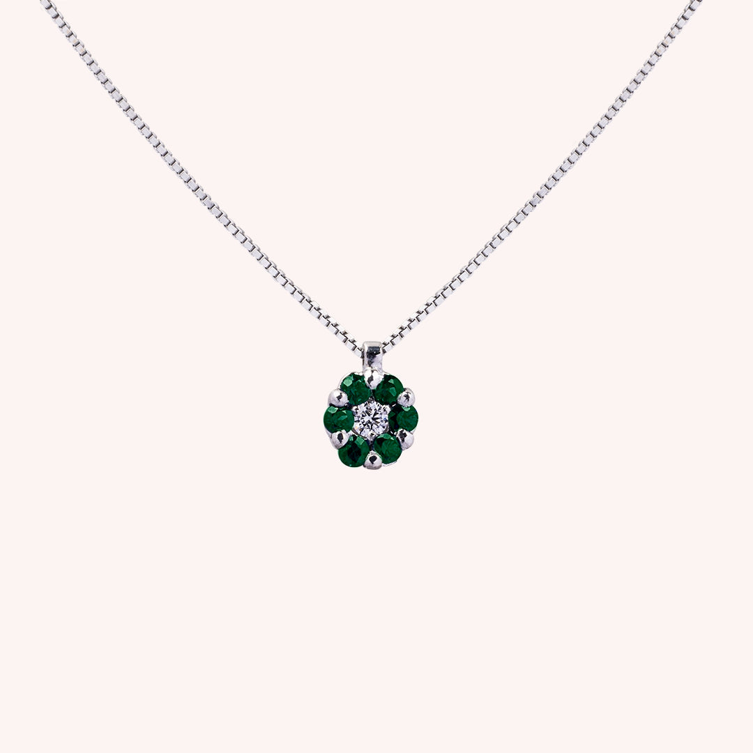 Girocollo Flora Smeraldi
