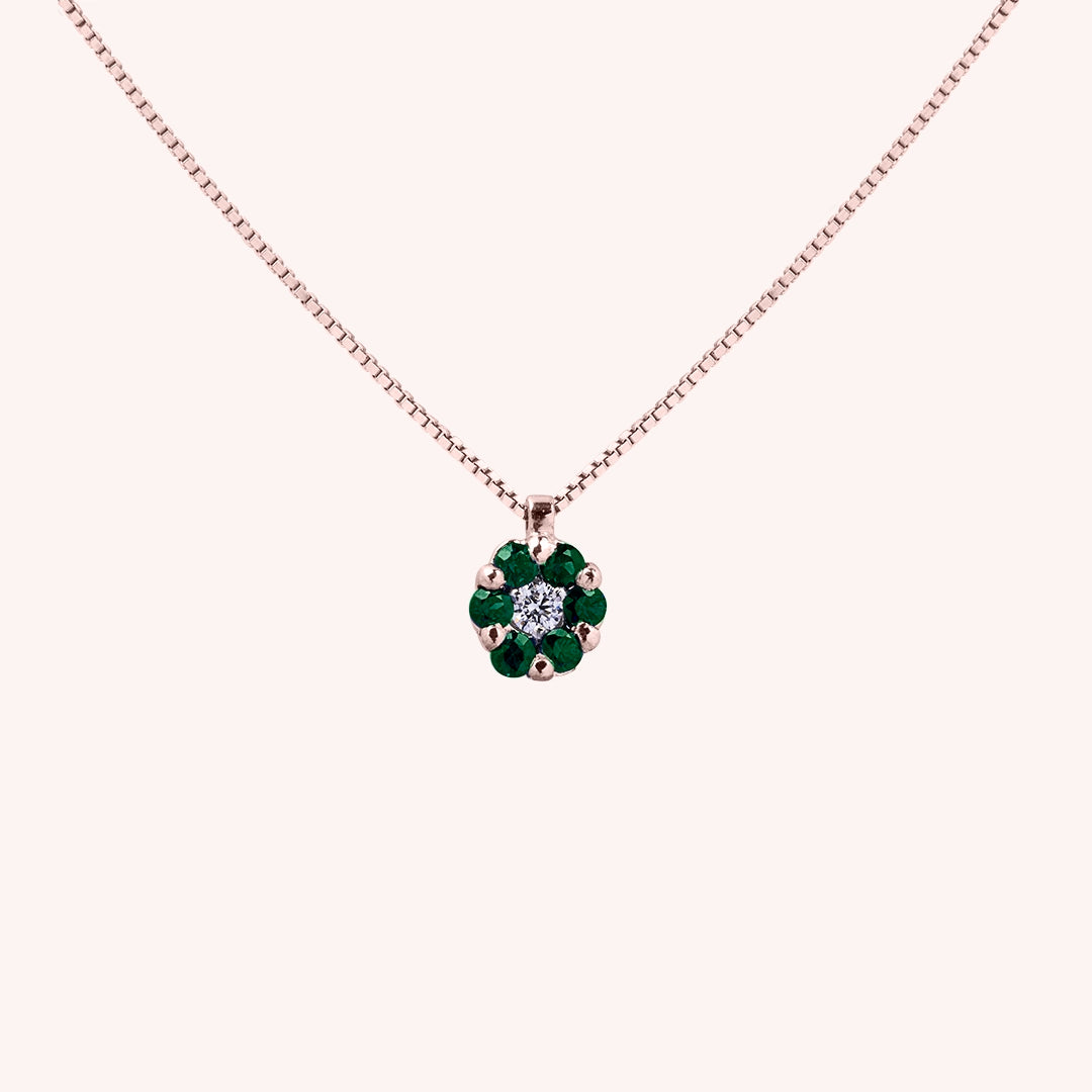 Girocollo Flora Smeraldi
