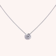 Girocollo Gea Oro bianco - Varengo Gioielli