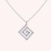 Girocollo Minosse Oro bianco - Varengo Gioielli