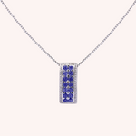 Load image into Gallery viewer, Phoese Sapphire Necklace
