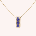 Load image into Gallery viewer, Phoese Sapphire Necklace
