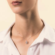 Girocollo Selene Acquamarina - Varengo Gioielli