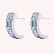 Orecchini Athena Smeraldi - Varengo Gioielli