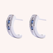 Orecchini Athena Zaffiri - Varengo Gioielli