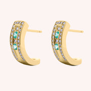 Orecchini Athena Smeraldi - Varengo Gioielli