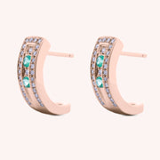 Orecchini Athena Smeraldi - Varengo Gioielli