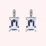 Load image into Gallery viewer, Orecchini Selene Acquamarine Oro bianco - Varengo Gioielli
