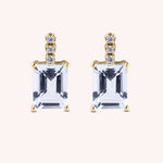 Load image into Gallery viewer, Orecchini Selene Acquamarine Oro giallo - Varengo Gioielli
