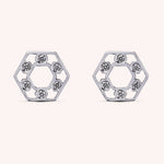 Load image into Gallery viewer, Orecchini Cora Oro bianco - Varengo Gioielli
