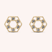 Orecchini Cora Oro giallo - Varengo Gioielli