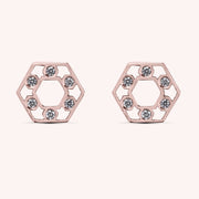 Orecchini Cora Oro rosa - Varengo Gioielli