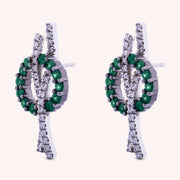 Orecchini Elettra Smeraldi - Varengo Gioielli