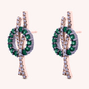 Orecchini Elettra Smeraldi - Varengo Gioielli
