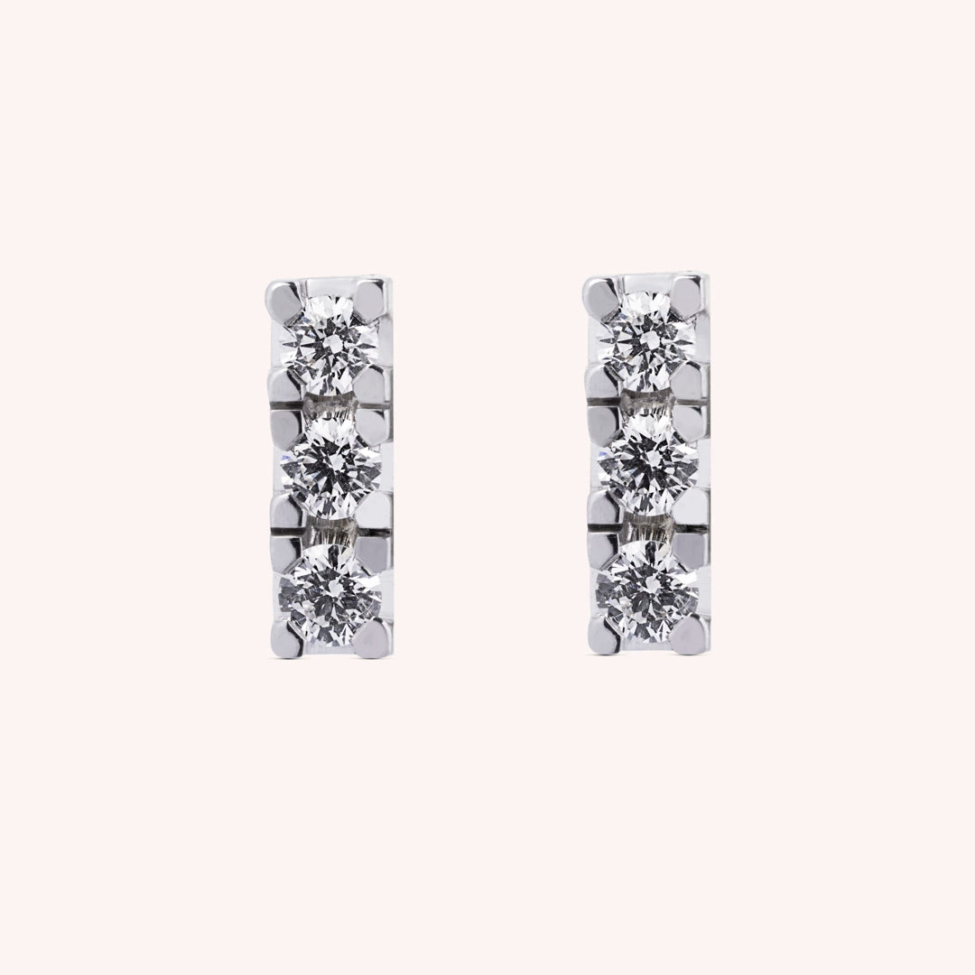 Orecchini Era Oro bianco - Varengo Gioielli