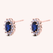 Orecchini Iris Zaffiri 5x7 - Varengo Gioielli