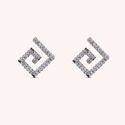 Orecchini Minosse Oro bianco - Varengo Gioielli