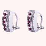 Load image into Gallery viewer, Orecchini Phoese Rubini - Varengo Gioielli
