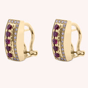 Orecchini Phoese Rubini - Varengo Gioielli